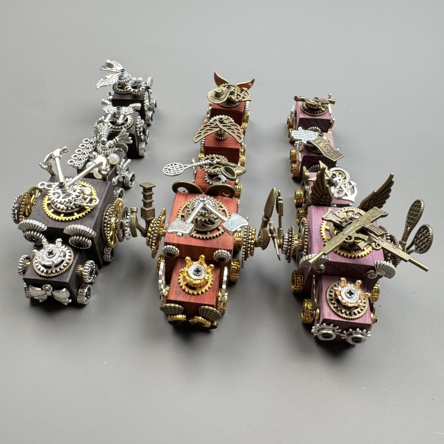 A versatile accessory that works as both a phone charm and a necklace pendant.