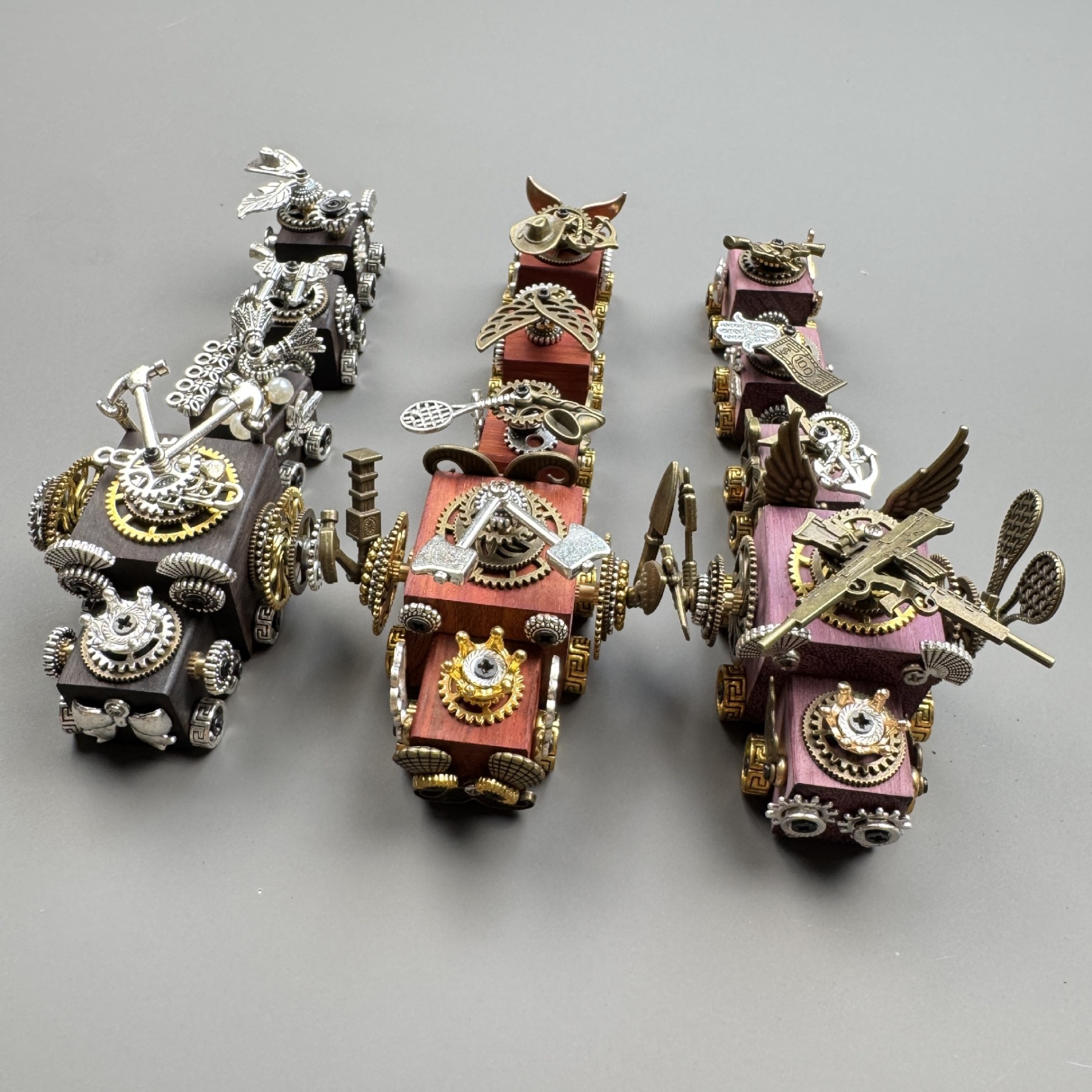 A versatile accessory that works as both a phone charm and a necklace pendant.