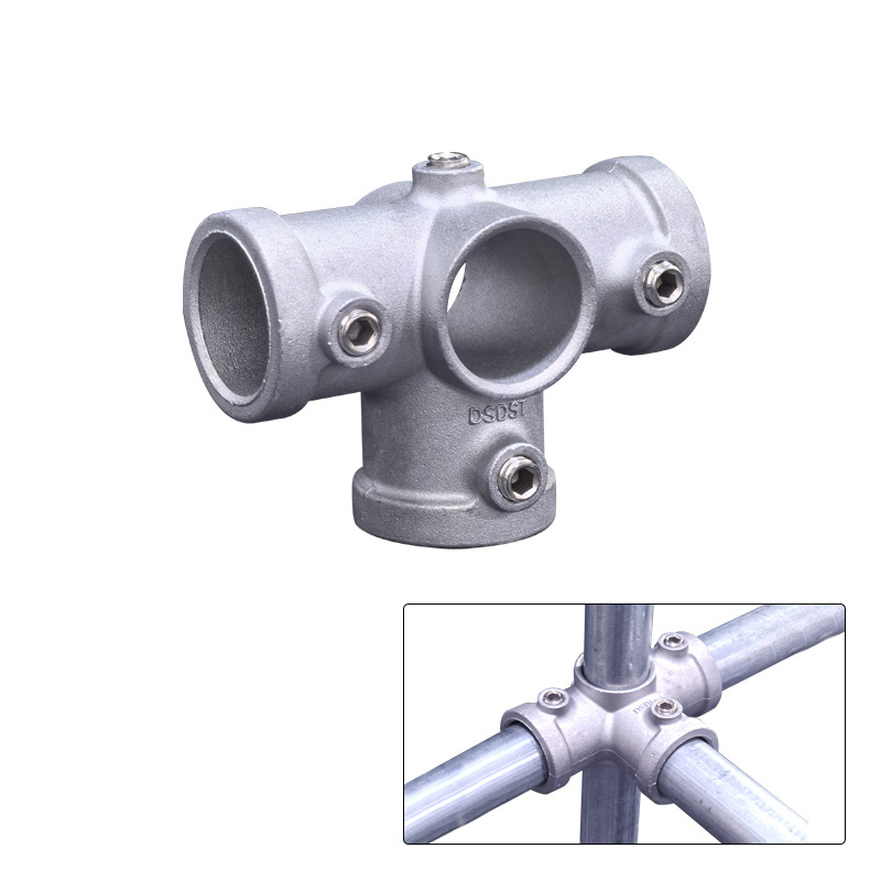 Heavy-Duty Welding-Free Aluminum Alloy Tube Connectors – Multi-Size Fittings for Shelving, Racks, Furniture & DIY Projects