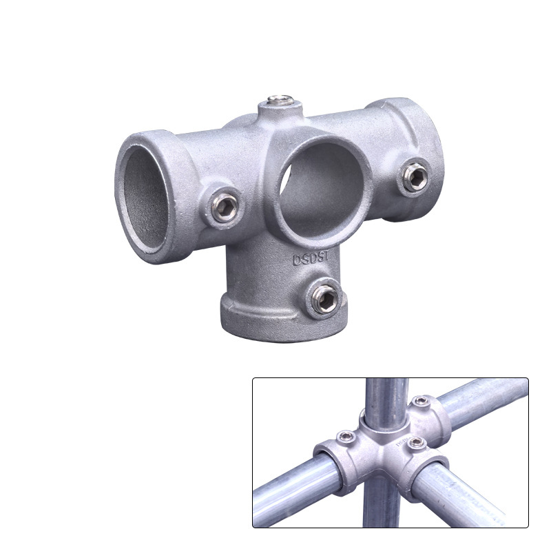 Heavy-Duty Welding-Free Aluminum Alloy Tube Connectors – Multi-Size Fittings for Shelving, Racks, Furniture & DIY Projects