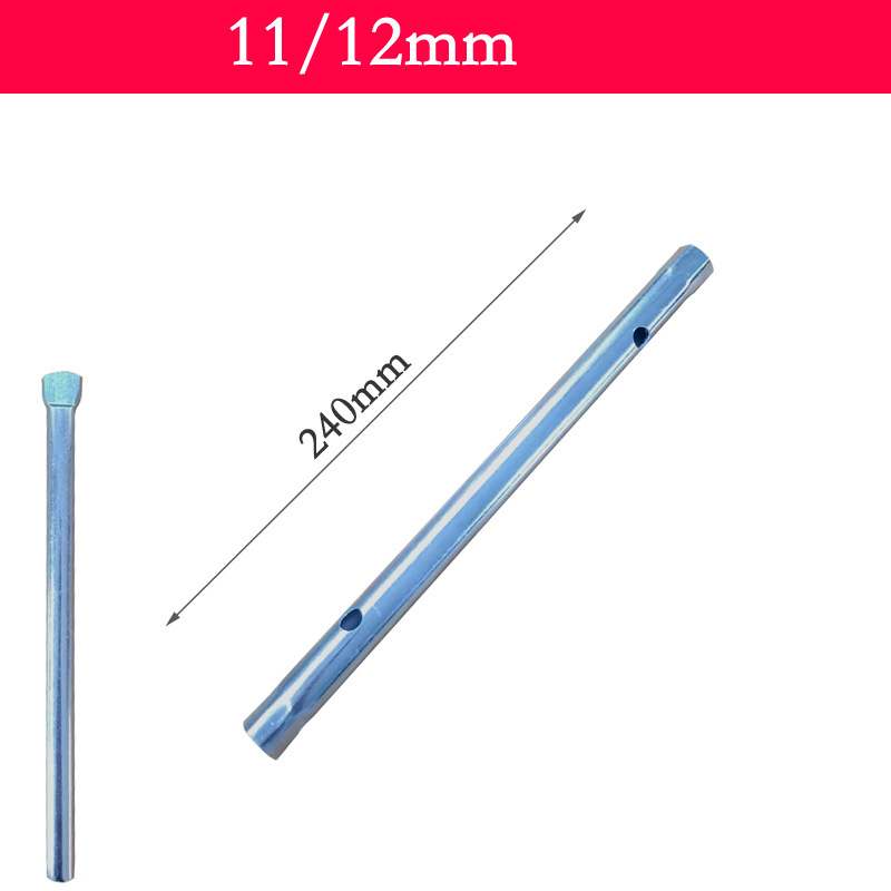 Professional-Grade Hollow Core Socket Wrench Set – Carbon Steel Zinc Plated for Plumbing, Appliance, Auto & Bike Repair (Includes Leverage Bar)