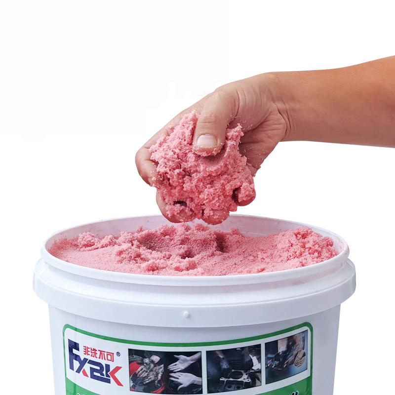 Heavy-Duty Degreasing Hand Cleaner Powder | 5L Pail | Industrial Strength for Garage, Auto Repair | Grit Formula Turns Black Hands Clean