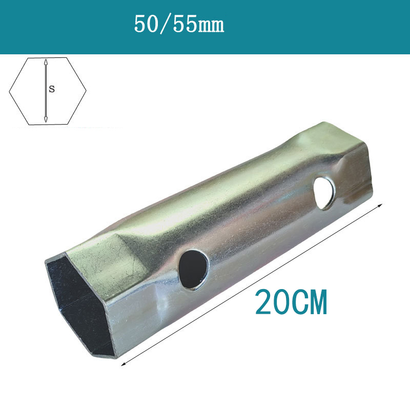 Professional-Grade Hollow Core Socket Wrench Set – Carbon Steel Zinc Plated for Plumbing, Appliance, Auto & Bike Repair (Includes Leverage Bar)