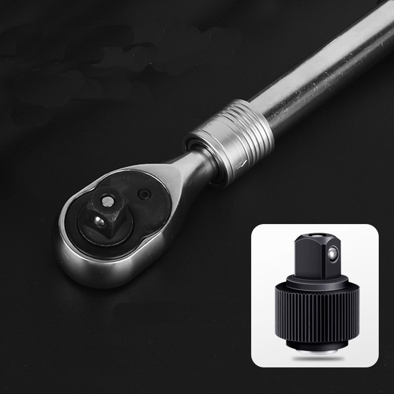 72-Tooth Extendable Ratchet Wrench - High Leverage, Quick-Release, Professional Automotive Tool Set | Heavy-Duty Chrome Vanadium Steel