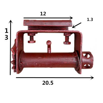 No-Weld Heavy-Duty Cargo Tie-Down with Fine-Tooth Threading – Compatible with Parallel & C-Channel Steel – Truck Lashing Winch, Tightening Ratchet, Fastening Tool
