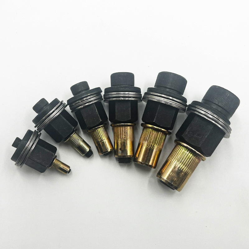 Hand Rivet Nut Tool Kit - Manual & Drill Powered - Complete Set with Free Rivet Nuts for M3 to M12 - Universal Fastener for Sheet Metal, Auto License Plate, Steel Studs