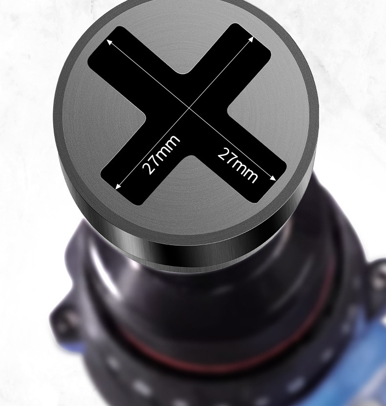 Universal Impact Socket for Car Jacks - Quick & Effortless Tire Change Tool - Compatible with 96% of Jacks & Electric Drills/Wrenches - Heavy-Duty Alloy, Anti-Rust, Durable Design