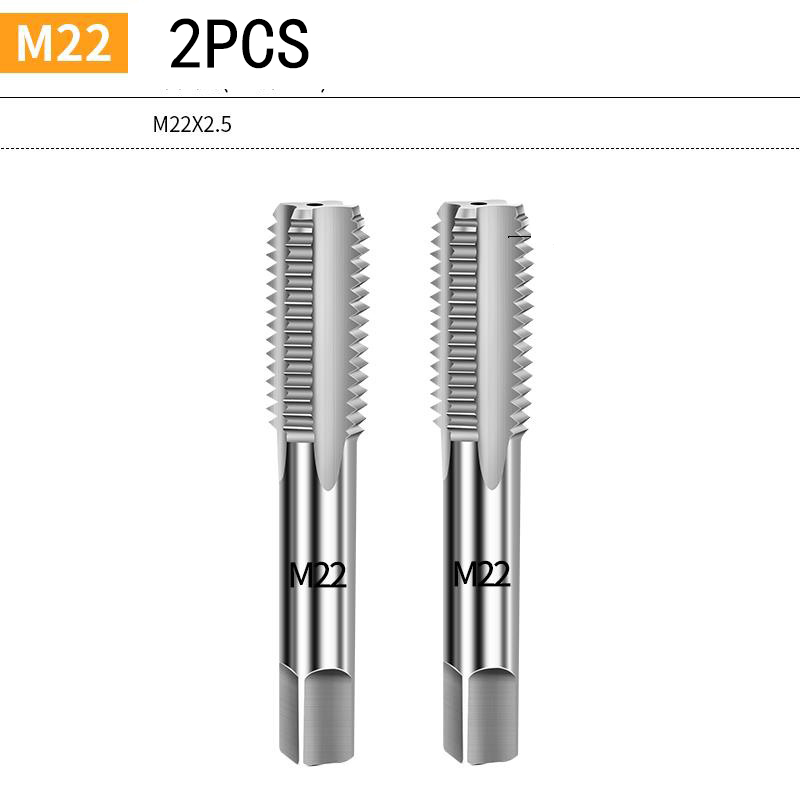 9Cr18 Bearing Steel Tap and Die Set - Non-Slip Design, Secure Locking, Effortless Threading