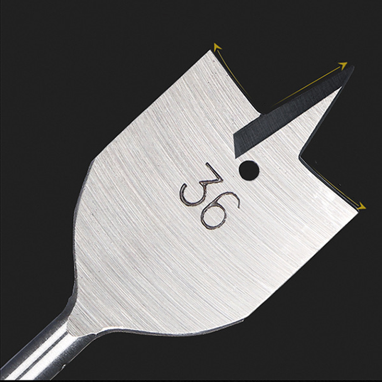 Triple-Point Woodworking Spade Drill Bit Set | Cabinet & Door Lock Bore Cutter | Wood Flat Drill & Expander Kit | 8-50mm Full Range