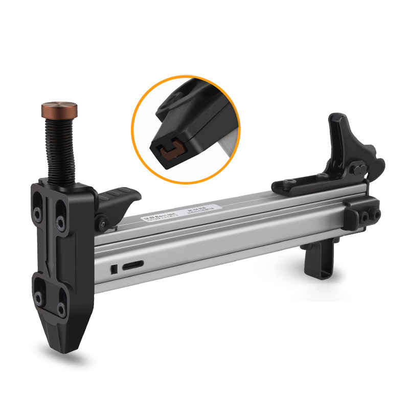 Upgraded Manual Nail Gun - Semi-Automatic for Concrete/Brick Walls, Tungsten Steel Firing Pin, One-Button Reset, Alloy Construction for Professional & DIY Use