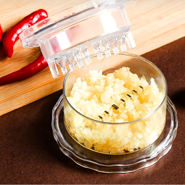 The Ultimate Garlic Press Pro - 15s Mincer, Multi-Purpose Kitchen Crusher for Ginger, Chili & Sesame