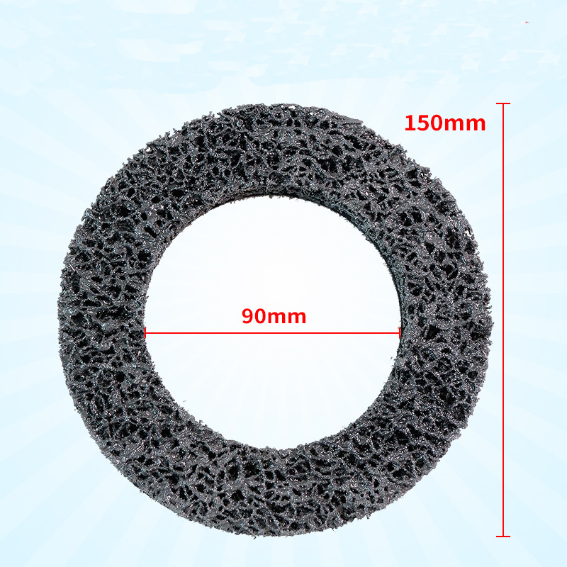 Hub & Rim Rust Removal Polisher – Black Diamond High-Efficiency Cleaning Tool | Wheel & Brake Disc Maintenance | 1/2" Square Drive | Replaceable Polishing Pads