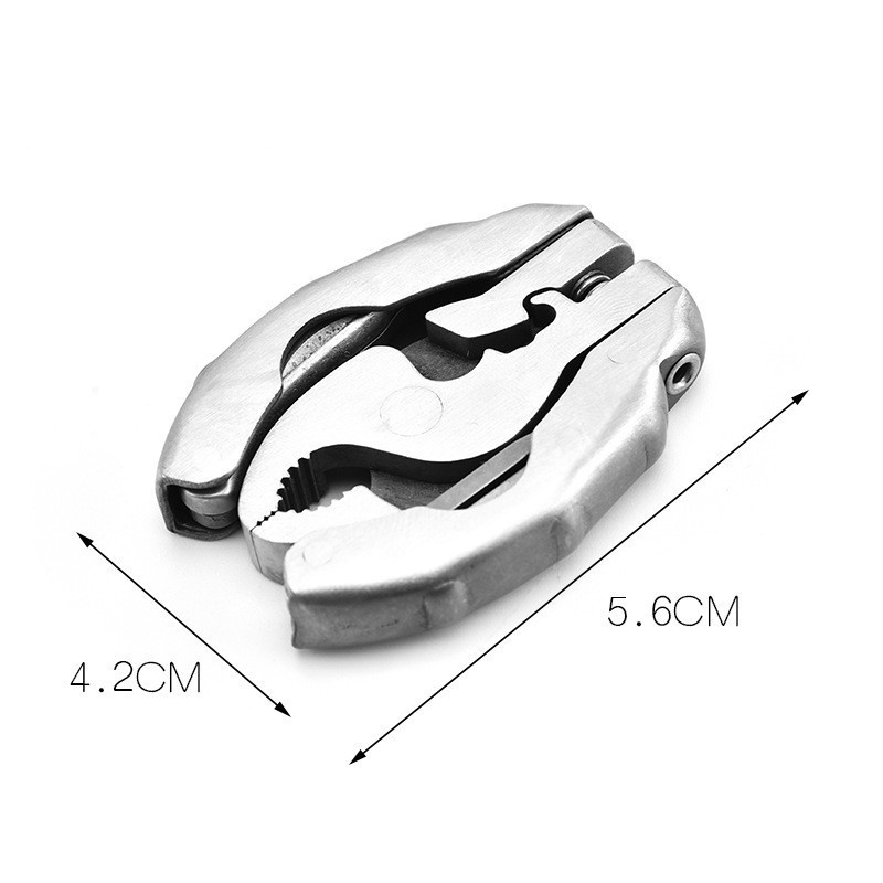 Ultimate 9-in-1 Mini EDC Multi-Tool Pliers - Compact, Rugged & Versatile for Outdoor Adventures & Everyday Fixes