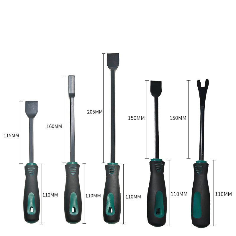 Chromium Vanadium Steel Cylinder Scraper & Seal Pick Set - Heavy-Duty Automotive Gasket & Adhesive Removal Tools 