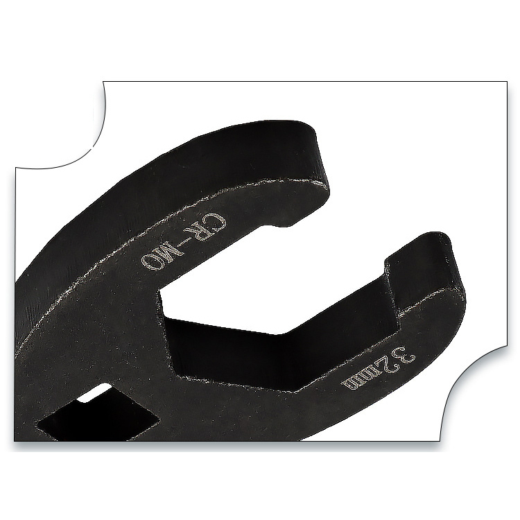 19-Piece Crowfoot Brake Line Wrench Set U-Shape 5-Point Flare Nut Spanner 8-32mm 1/2" & 3/8" Drive for Tight Space Automotive Repair Tools