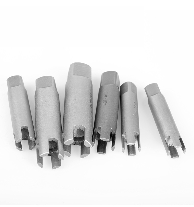 Alloy Steel Broken Tap Extractor - Reverse Spiral 3-Claw & 4-Claw Design | Universal for M3-M30 Taps | Easy Broken Tap Removal Tool