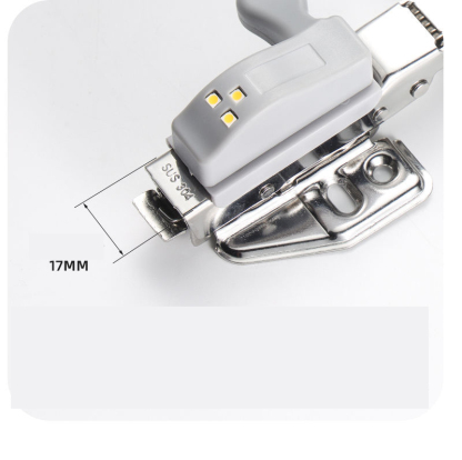 Smart LED Hinge Light - Motion-Activated, No Wiring Needed, Silent Closing, Dual Color Temperature, Long-Lasting Battery for Cabinets, Wardrobes & Closets