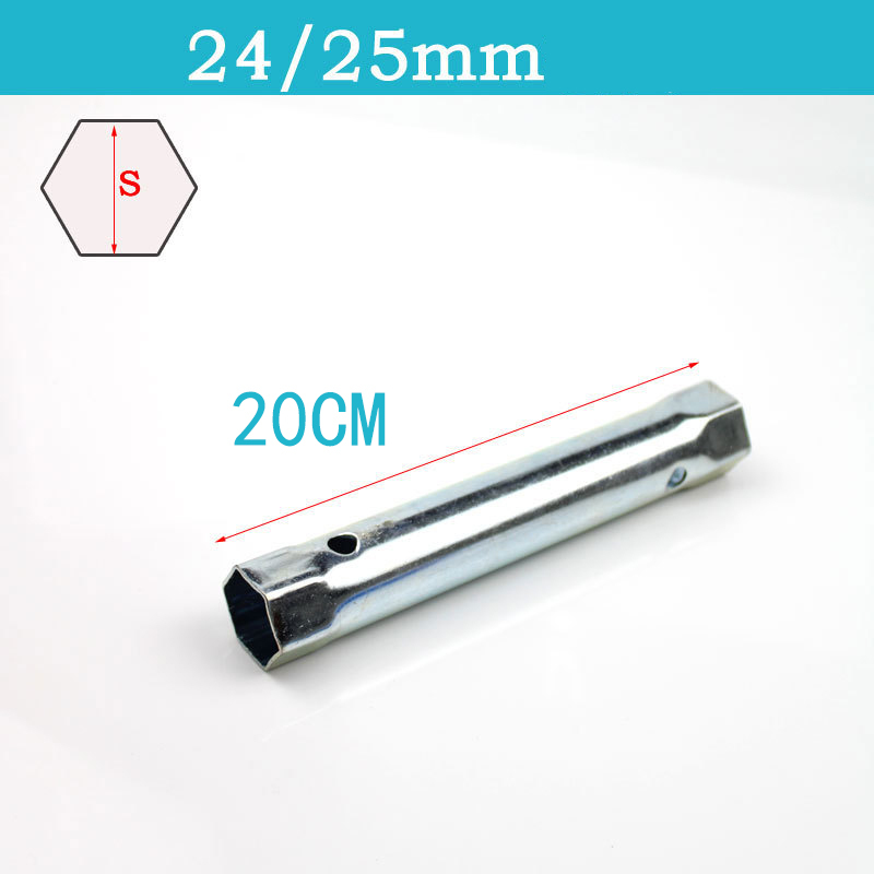 Professional-Grade Hollow Core Socket Wrench Set – Carbon Steel Zinc Plated for Plumbing, Appliance, Auto & Bike Repair (Includes Leverage Bar)