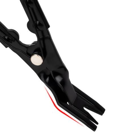 Professional Car Headlight Removal Pliers / Rivet Claw Pliers / Interior Trim Clip Pliers – 40mm Wide Opening, Effortless Design for Auto Repair, Headlight & Lamp Cover Disassembly