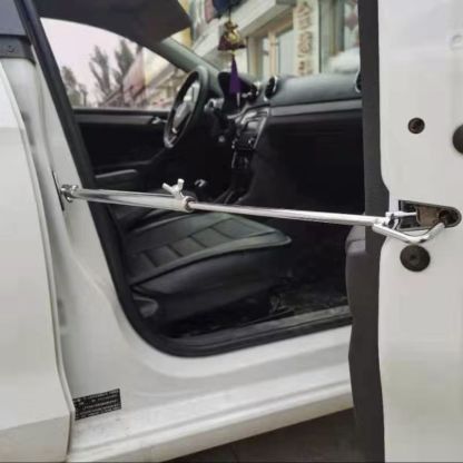 Car Hood Strut Support Rod, 31-72cm Adjustable Telescopic Prop Rod for Engine Hood, Doors & Trunk, Anti-Slip Hook Tool for Vehicle Maintenance