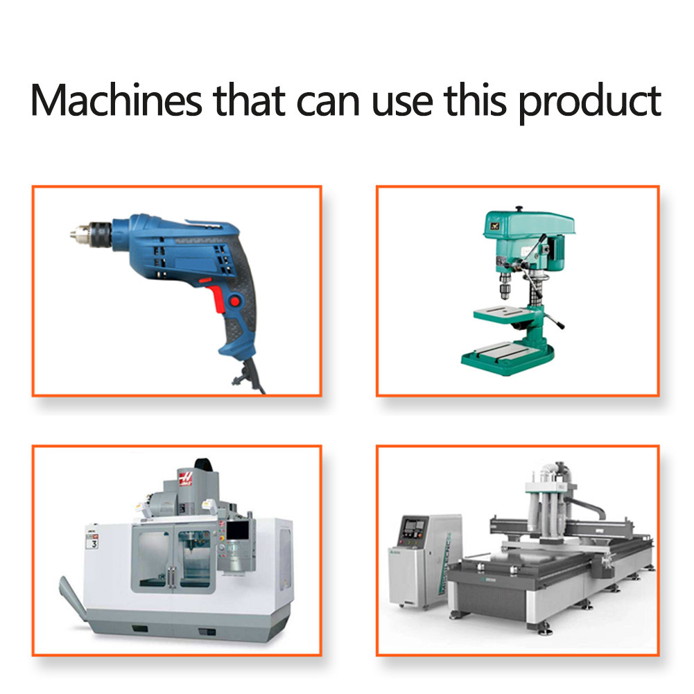 Handewei Upgraded Limited Depth Countersink Drill Bit - Adjustable Depth Woodworking Countersink Cutter with Carbide Tip, 8mm Round Shank for Bench Drill/Hand Drill/Cordless Drill