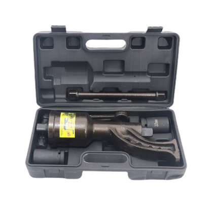 Heavy-Duty Truck Tire Wrench Set - Power Leverage System for Effortless Bolt Removal | Industrial-Grade Reinforced Steel | Complete Kit with Case for Semi, Truck & Fleet Maintenance