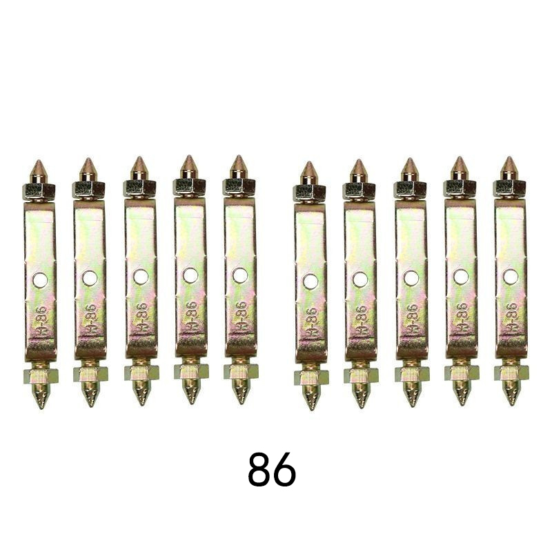 Universal Electrical Wall Box Repair Bracket - Heavy-Duty Metal Fix for 86-Type & 118-Type Switch/Outlet Boxes, Extended & Angled Design