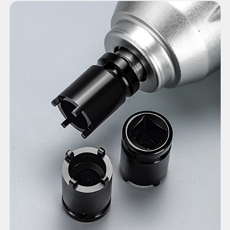 Upgraded 4-Claw Angle Grinder Socket Wrench | Industrial-Grade Chrome Molybdenum Steel Forging | 1/2-Inch Universal Drive