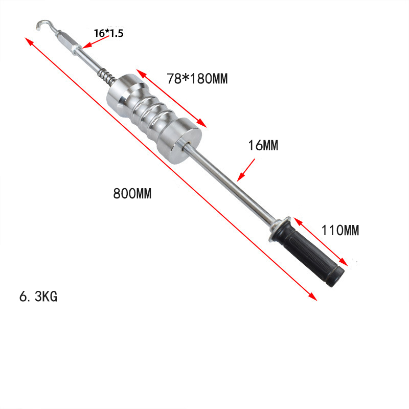 Heavy Duty One-Piece Forged Auto Body Pull Hammer Kit – Multi-Function Rust-Resistant Dent Puller & Repair Tool with Ergonomic Handle for Car Panel Beating