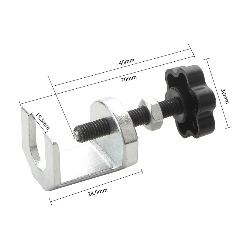 Professional Adjustable Windshield Wiper Arm Puller - Heavy-Duty 2-Jaw Puller Tool for Battery Terminal & Stuck Car Parts | Universal Automotive Repair Tool | High-Carbon Steel Construction