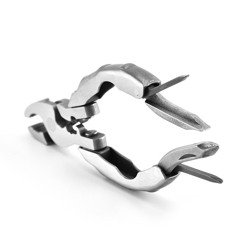 Ultimate 9-in-1 Mini EDC Multi-Tool Pliers - Compact, Rugged & Versatile for Outdoor Adventures & Everyday Fixes