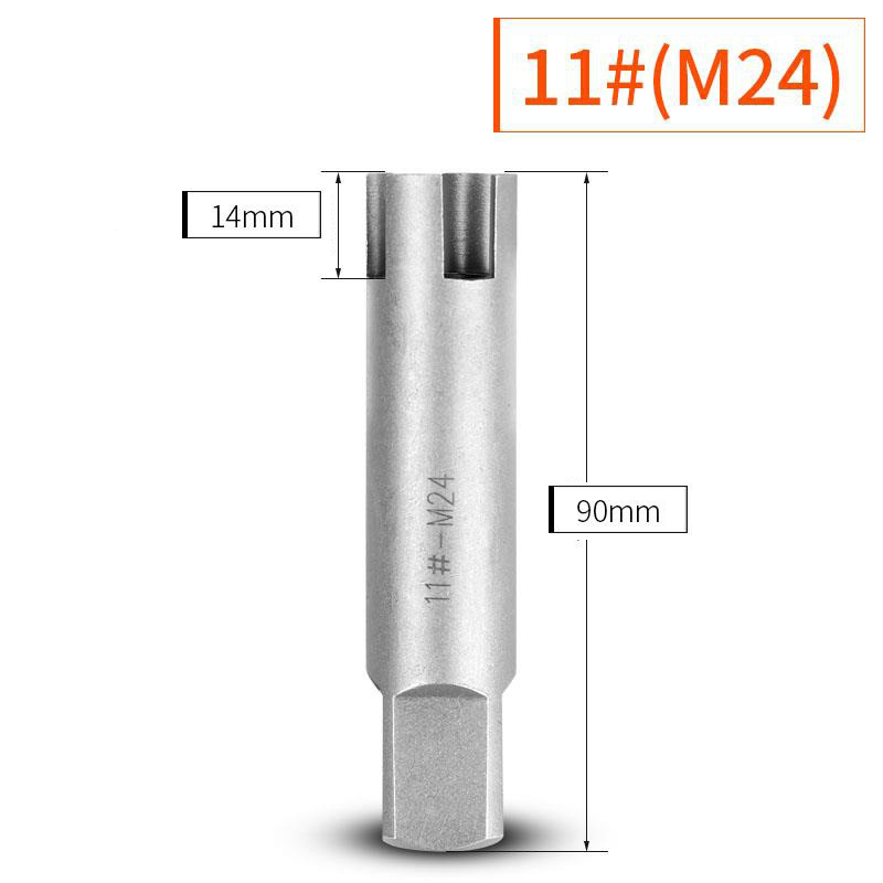 Alloy Steel Broken Tap Extractor - Reverse Spiral 3-Claw & 4-Claw Design | Universal for M3-M30 Taps | Easy Broken Tap Removal Tool