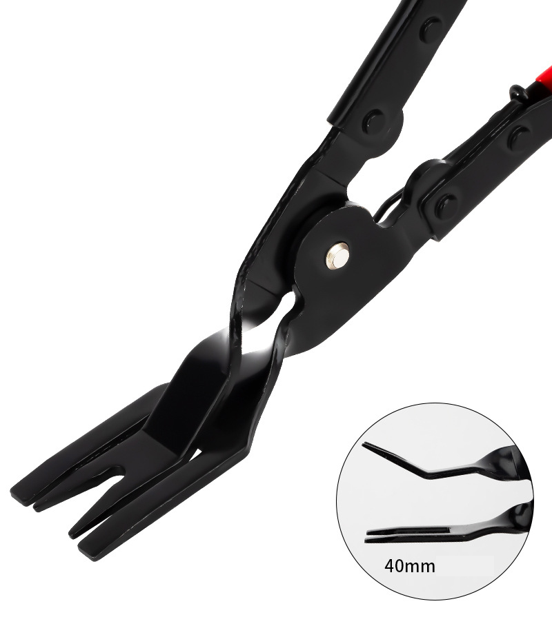 Professional Car Headlight Removal Pliers / Rivet Claw Pliers / Interior Trim Clip Pliers – 40mm Wide Opening, Effortless Design for Auto Repair, Headlight & Lamp Cover Disassembly