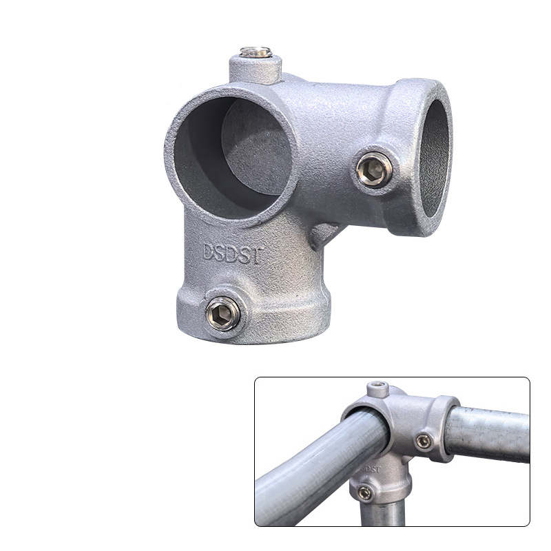 Heavy-Duty Welding-Free Aluminum Alloy Tube Connectors – Multi-Size Fittings for Shelving, Racks, Furniture & DIY Projects