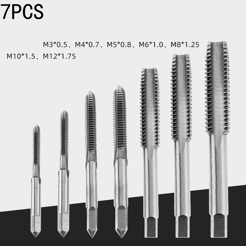 9Cr18 Bearing Steel Tap and Die Set - Non-Slip Design, Secure Locking, Effortless Threading