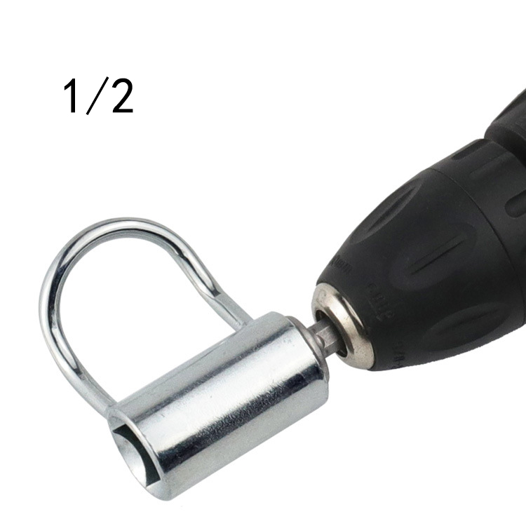 Angle Valve Wrench for Tight Spaces – Electric & Manual Dual-Mode Tool for Quick Installation and Removal (Metal Version)