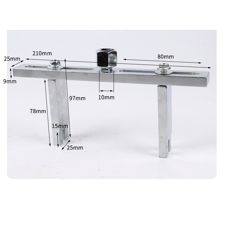 Universal Adjustable Fuel Pump Lock Ring Wrench – 3-Jaw & 4-Jaw Gas Tank Cap Removal Tool for Professional & DIY Automotive Repair