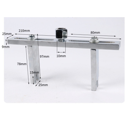 Universal Adjustable Fuel Pump Lock Ring Wrench – 3-Jaw & 4-Jaw Gas Tank Cap Removal Tool for Professional & DIY Automotive Repair