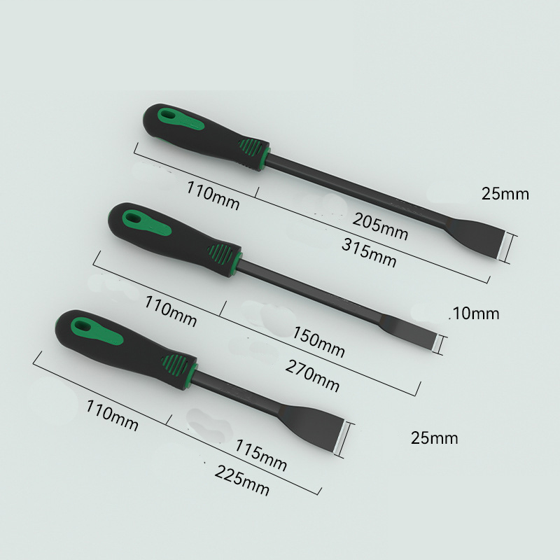 Chromium Vanadium Steel Cylinder Scraper & Seal Pick Set - Heavy-Duty Automotive Gasket & Adhesive Removal Tools 