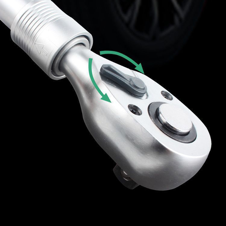 72-Tooth Extendable Ratchet Wrench - High Leverage, Quick-Release, Professional Automotive Tool Set | Heavy-Duty Chrome Vanadium Steel