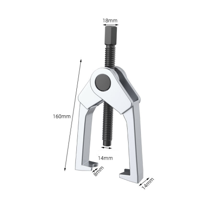 5-Piece Ball Joint Puller Set - Steering Tie Rod & Control Arm Removal Tool Kit, Durable Forged Steel Design for Auto Repair, DIY, and Workshops