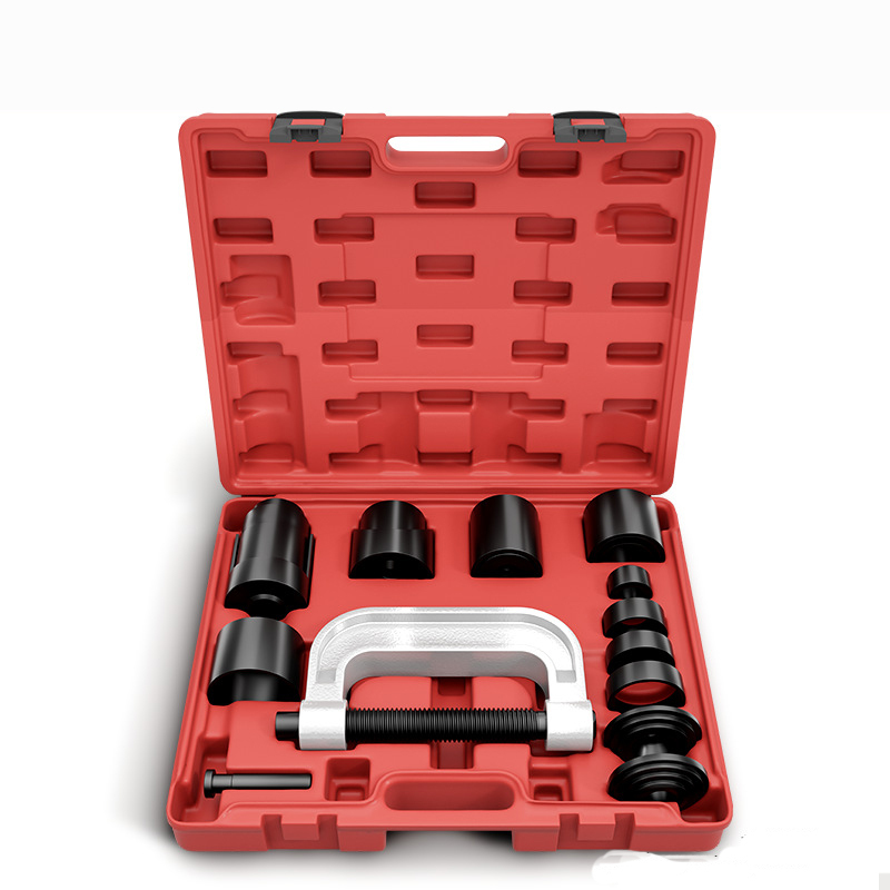 C-Spreader Puller Set 10-Piece / 21-Piece | Ball Joint Separator & Tie Rod Remover | Universal CV Joint & Cross Axle Puller Kit with Case