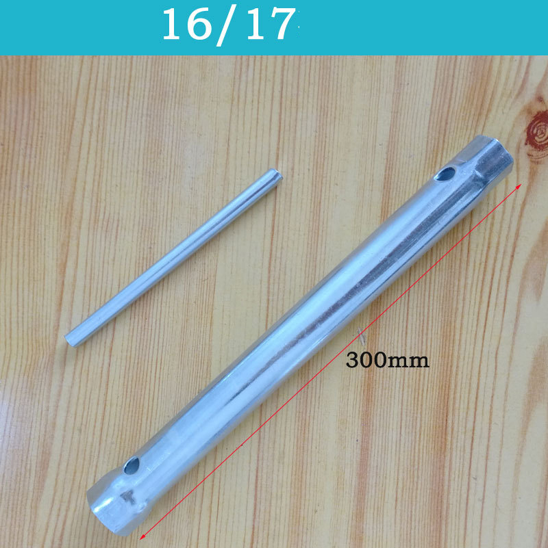 Professional-Grade Hollow Core Socket Wrench Set – Carbon Steel Zinc Plated for Plumbing, Appliance, Auto & Bike Repair (Includes Leverage Bar)