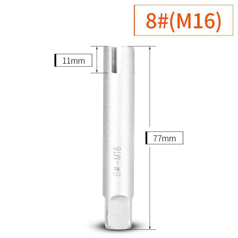 Alloy Steel Broken Tap Extractor - Reverse Spiral 3-Claw & 4-Claw Design | Universal for M3-M30 Taps | Easy Broken Tap Removal Tool