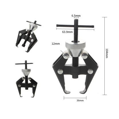 Professional Adjustable Windshield Wiper Arm Puller - Heavy-Duty 2-Jaw Puller Tool for Battery Terminal & Stuck Car Parts | Universal Automotive Repair Tool | High-Carbon Steel Construction