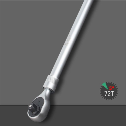 72-Tooth Extendable Ratchet Wrench - High Leverage, Quick-Release, Professional Automotive Tool Set | Heavy-Duty Chrome Vanadium Steel