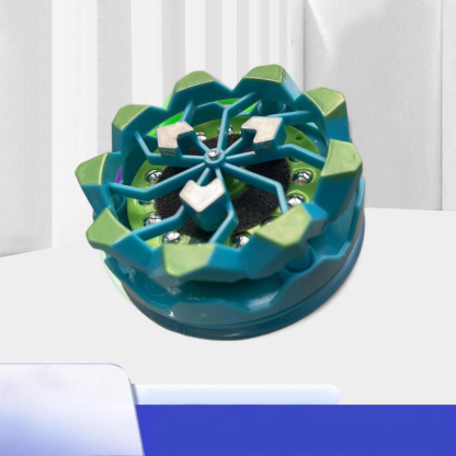 Handheld spinning firework top