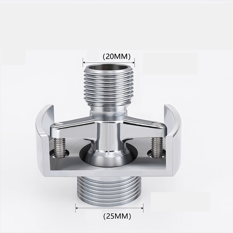 Universal 40° Adjustable Shower Elbow Connector - Heavy-Duty Brass Angle Correction Fitting for 150mm Faucet & Shower Head Installation