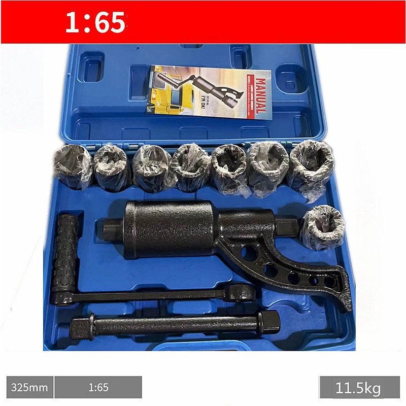 Heavy-Duty Truck Tire Wrench Set - Power Leverage System for Effortless Bolt Removal | Industrial-Grade Reinforced Steel | Complete Kit with Case for Semi, Truck & Fleet Maintenance