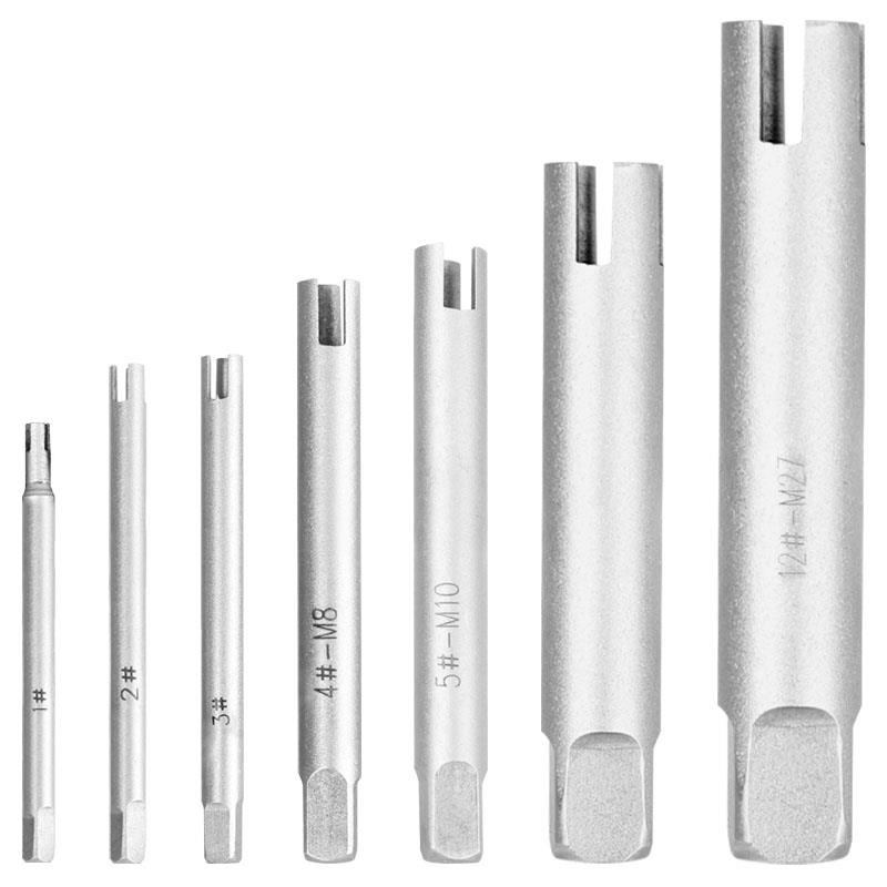 Alloy Steel Broken Tap Extractor - Reverse Spiral 3-Claw & 4-Claw Design | Universal for M3-M30 Taps | Easy Broken Tap Removal Tool